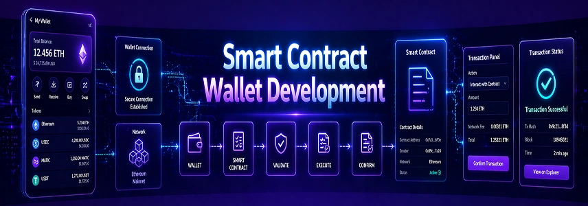 Smart contract wallet development company